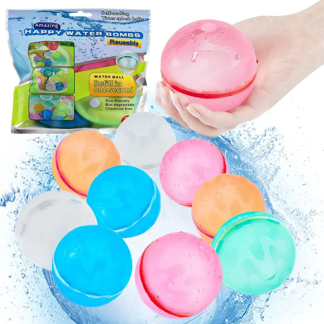 Magnetic Reusable Water Balloons