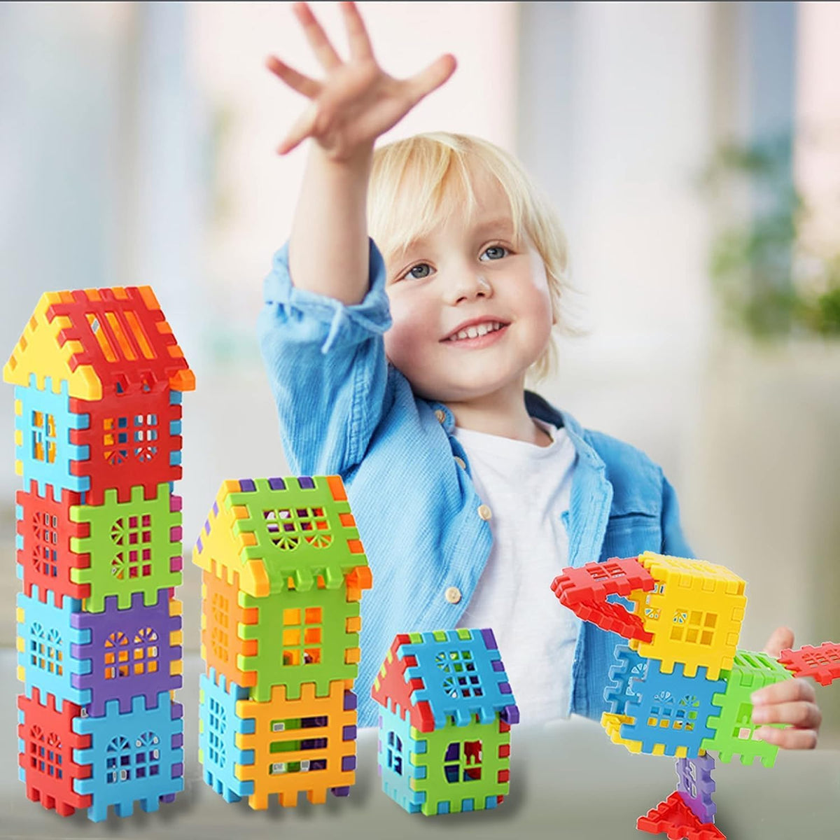 Interlocking Building Blocks Toys