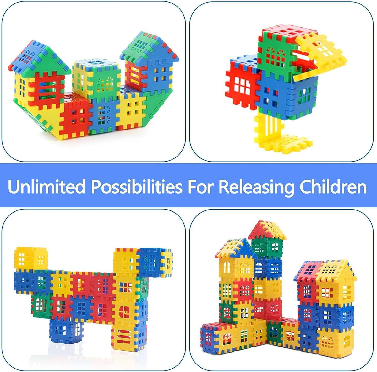 Interlocking Building Blocks Toys