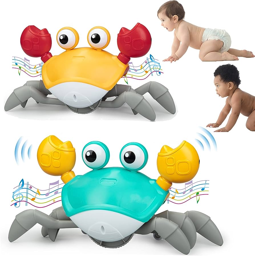 Musical Crawling Crab Toy