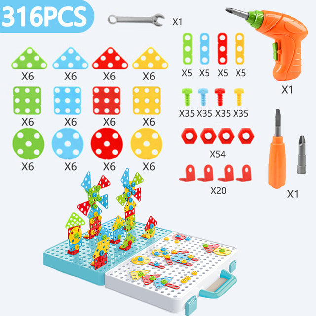 Kids Drilling Set Toys