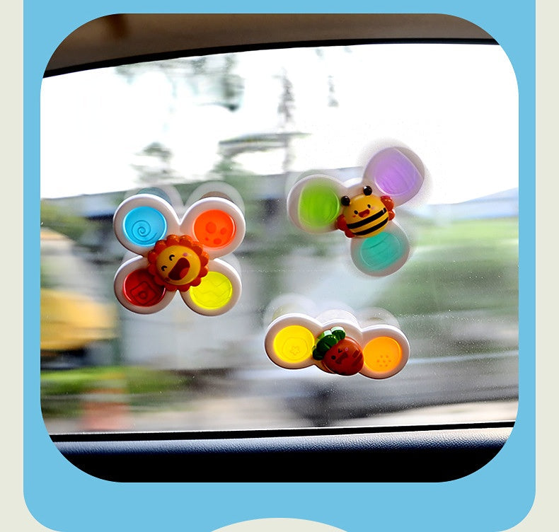 Educational Insect Suction Cups Spinning Toys