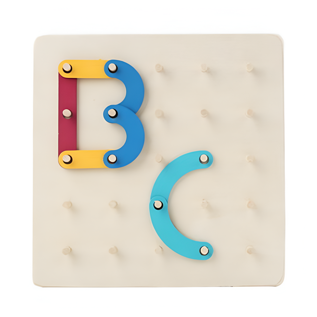 Montessori Pegboard Puzzle