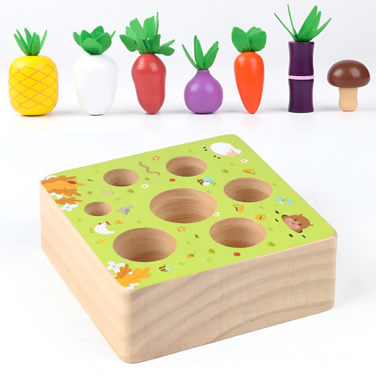 Montessori Vegetable Set