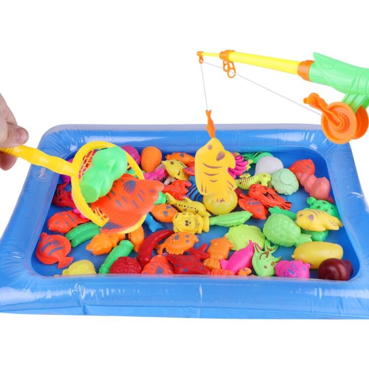 Catch And Count Fishing Magnet Pole Game And Toy