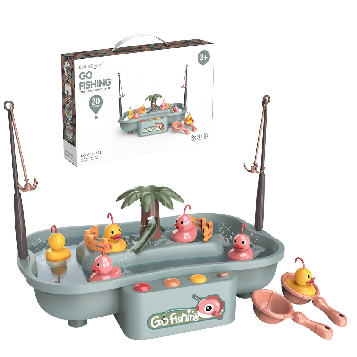 Catch And Count Fishing Toy And Game