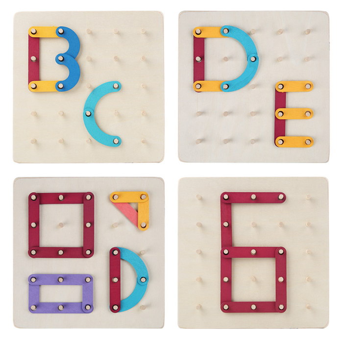 Montessori Pegboard Puzzle