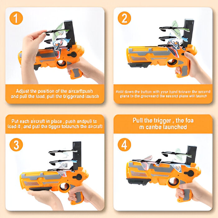 Foam Flight Airplane Launcher