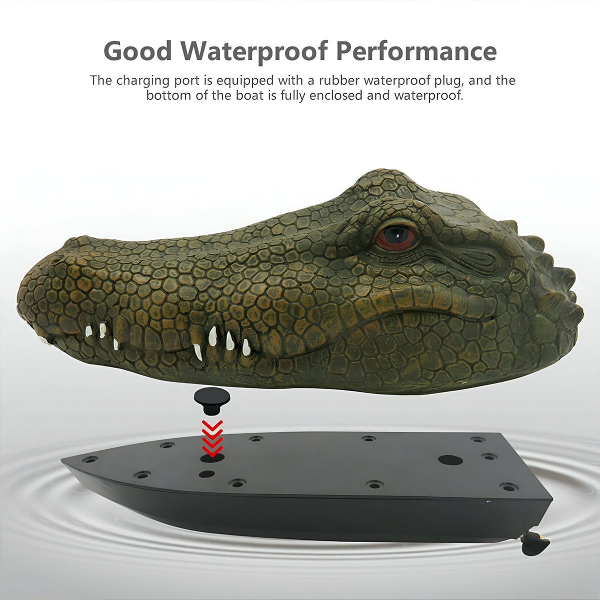 Crocodile Head Remote Control Boat